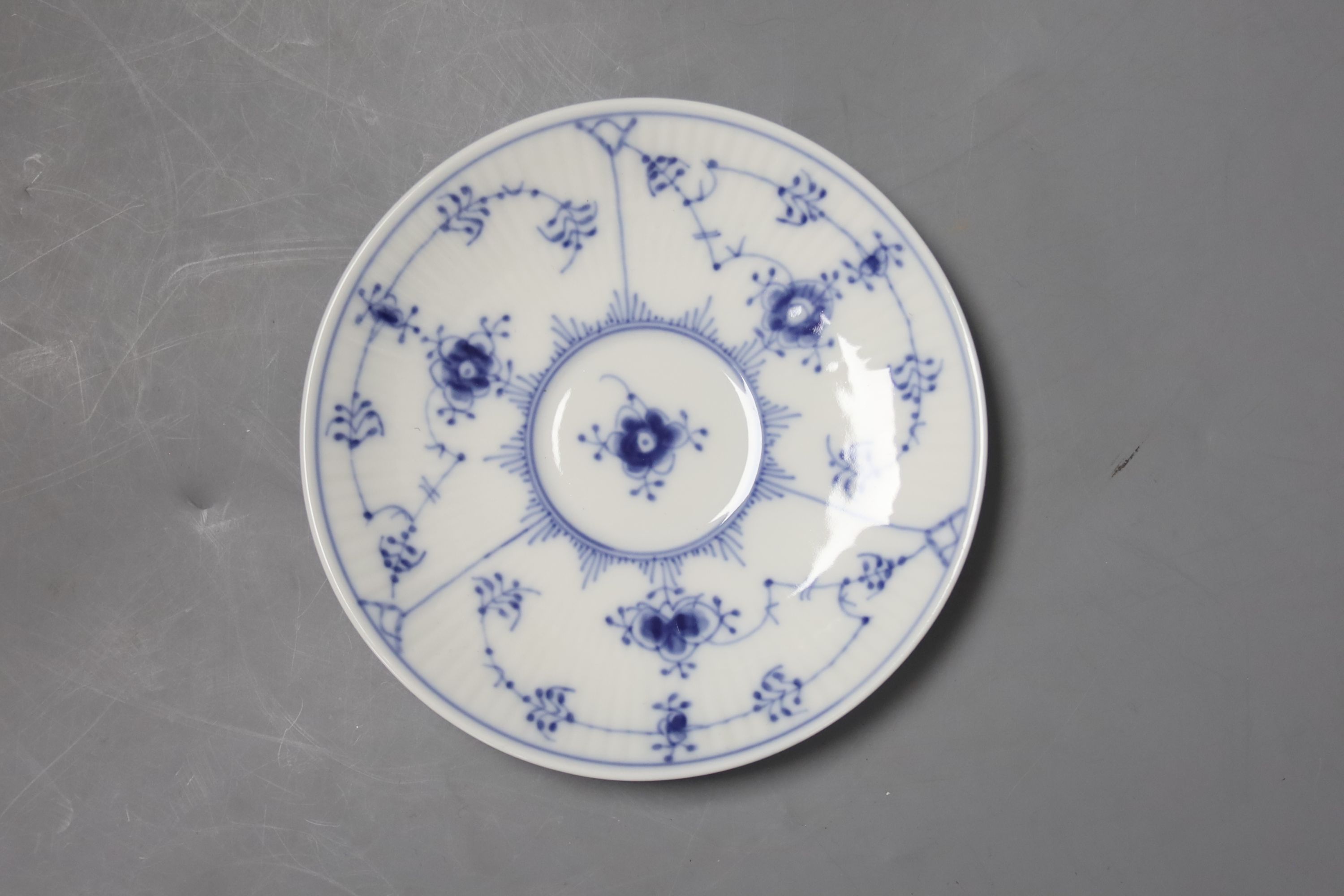 A Royal Copenhagen ‘Blue Onion’ pattern coffee service (setting for eight)